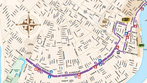 st charles rocknroll map