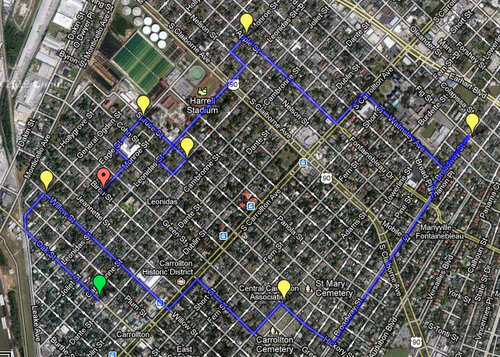 Pigeontown route 2013