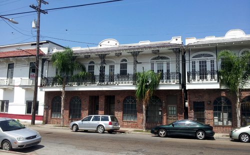 The former Frank's Steakhouse site on Freret Street. (Robert Morris, UptownMessenger.com)