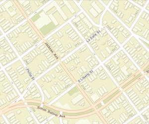 The robbery was reported in the 2100 block of LaSalle, but has not been included in the crime mapping system yet. (image via NOPD)