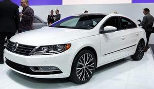 A showroom model of a 2013 Volkswagen CC Sport, for illustration purposes (via NOPD)