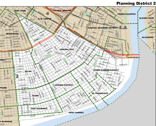Planning District 2 (via nola.gov)