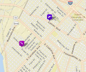 (map via NOPD)