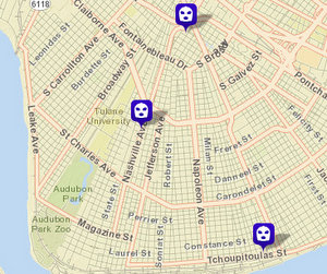 (map via NOPD)