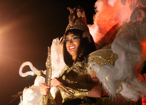 Alexandra Kathryn Breland reigned as Queen Cleopatra XLI. (Robert Morris, UptownMessenger.com)