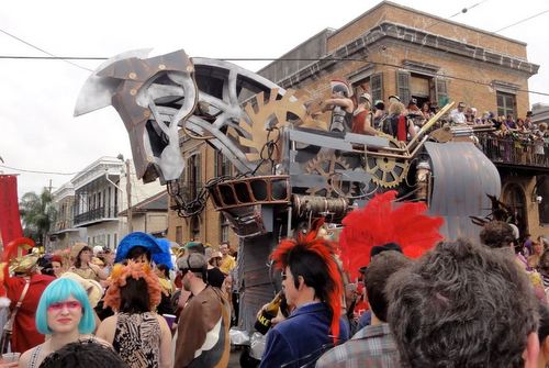The Krewe of Ragnarok in 2012. (photo via Loyola University)