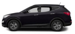 Image of a 2013 Hyundai Santa Fe (via NOPD)