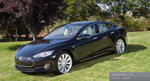 The Tesla Model S (via teslamotors.com)
