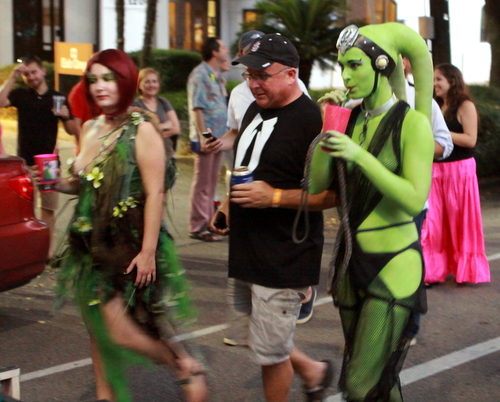 Scenes from the Krewe of Oak parade Saturday. (Robert Morris, UptownMessenger.com)