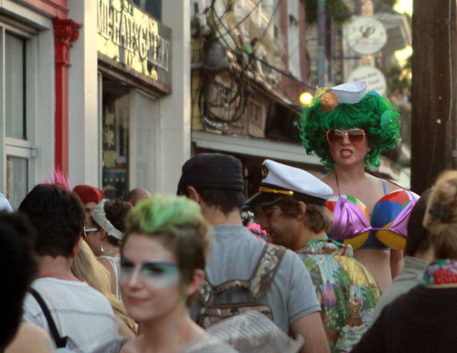 Scenes from the Krewe of Oak parade Saturday. (Robert Morris, UptownMessenger.com)