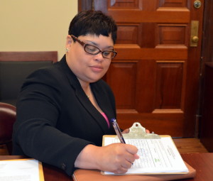 Niki Roberts, who is challenging Judge Yolanda King. (Photo by Danae Columbus for UptownMessenger.com)
