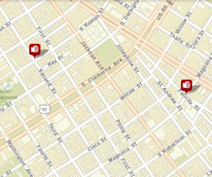 (map via NOPD)