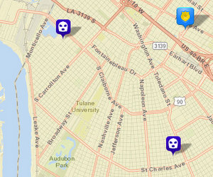 (map via NOPD)