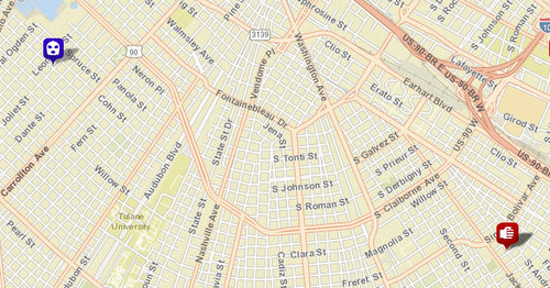 (map via NOPD)