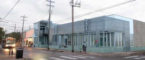 The new buildings planned for Freret and Robert Street. (courtesy of Wayne Troyer, Studio WTA)