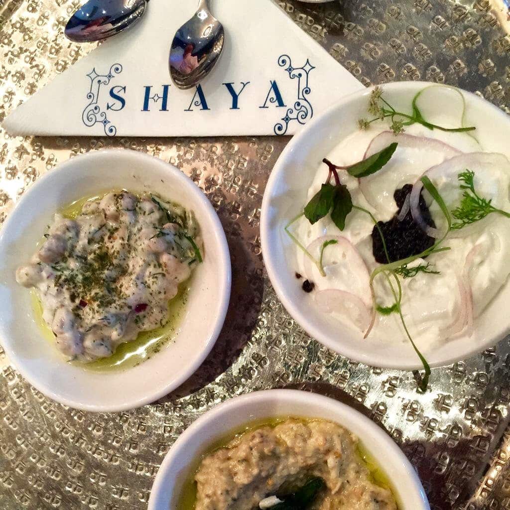 Baba Ganoush and Labneh (photo by Kristine Froeba)