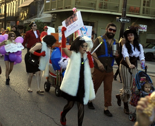 Photos from the Mystic Krewe of Loup Garou. (Robert Morris, UptownMessenger.com)