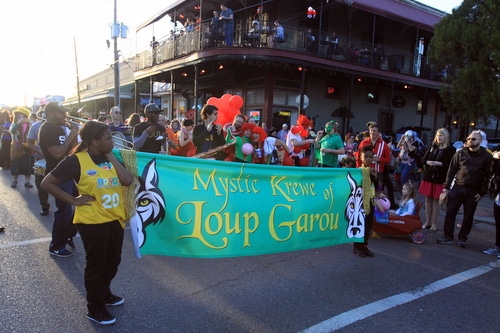 Photos from the Mystic Krewe of Loup Garou. (Robert Morris, UptownMessenger.com)