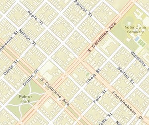 (map via NOPD)