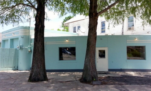 Luca Eats operates in the renovated building that formerly housed Roman Pizza at 7329 Cohn Street. (Robert Morris, UptownMessenger.com)