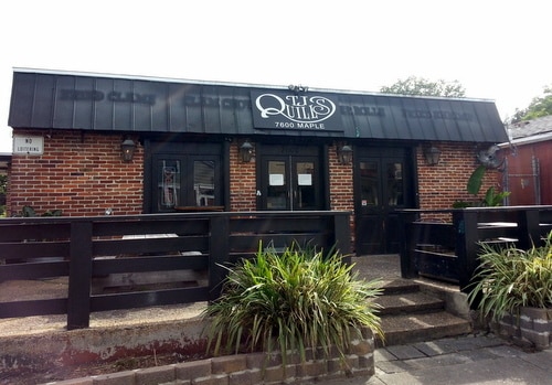 TJ Quills on Maple Street has been relieved of a $1,000 monthly fee for security patrols in the neighborhood. (Robert Morris, UptownMessenger.com)