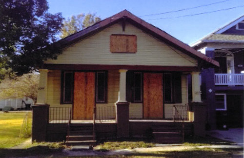 A photo of 3008 Lowerline Street included in city documents. (via nola.gov.)