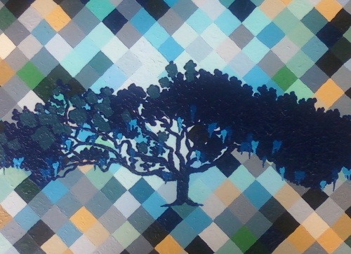 "Blue Oak" by Adrienne McFaul. (via adriennemcfaul.com)