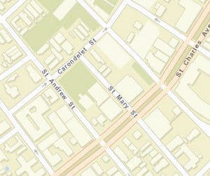 The 1800 block of Carondelet Street. (via Google)