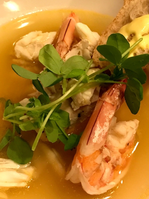 Cajun Bouillabaisse with Jumbo Lump Crab and Gulf White Shrimp (Kristine Froeba)