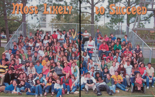 Benjamin Franklin High School Most Likely to Succeed class picture