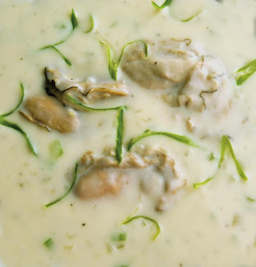 Oyster Stew with Coconut Milk