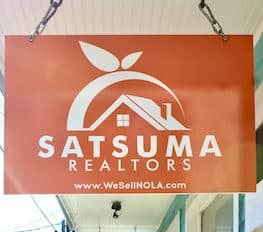 Satsuma Realtors sign