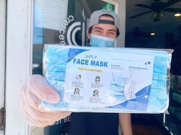 PPE masks by Simply CBD