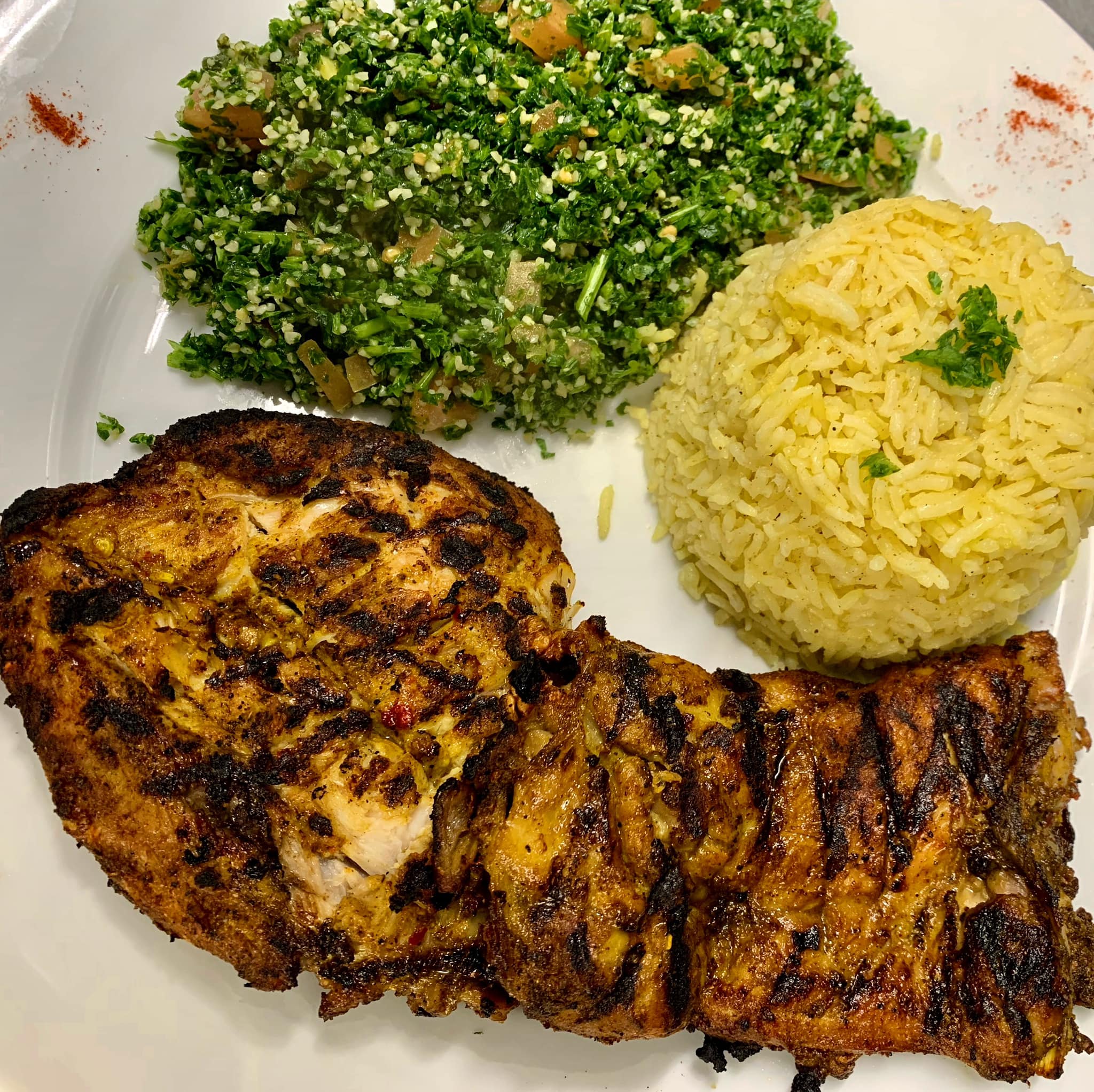 Hummus reigns supreme at the Green Olives Café on Maple Street Uptown