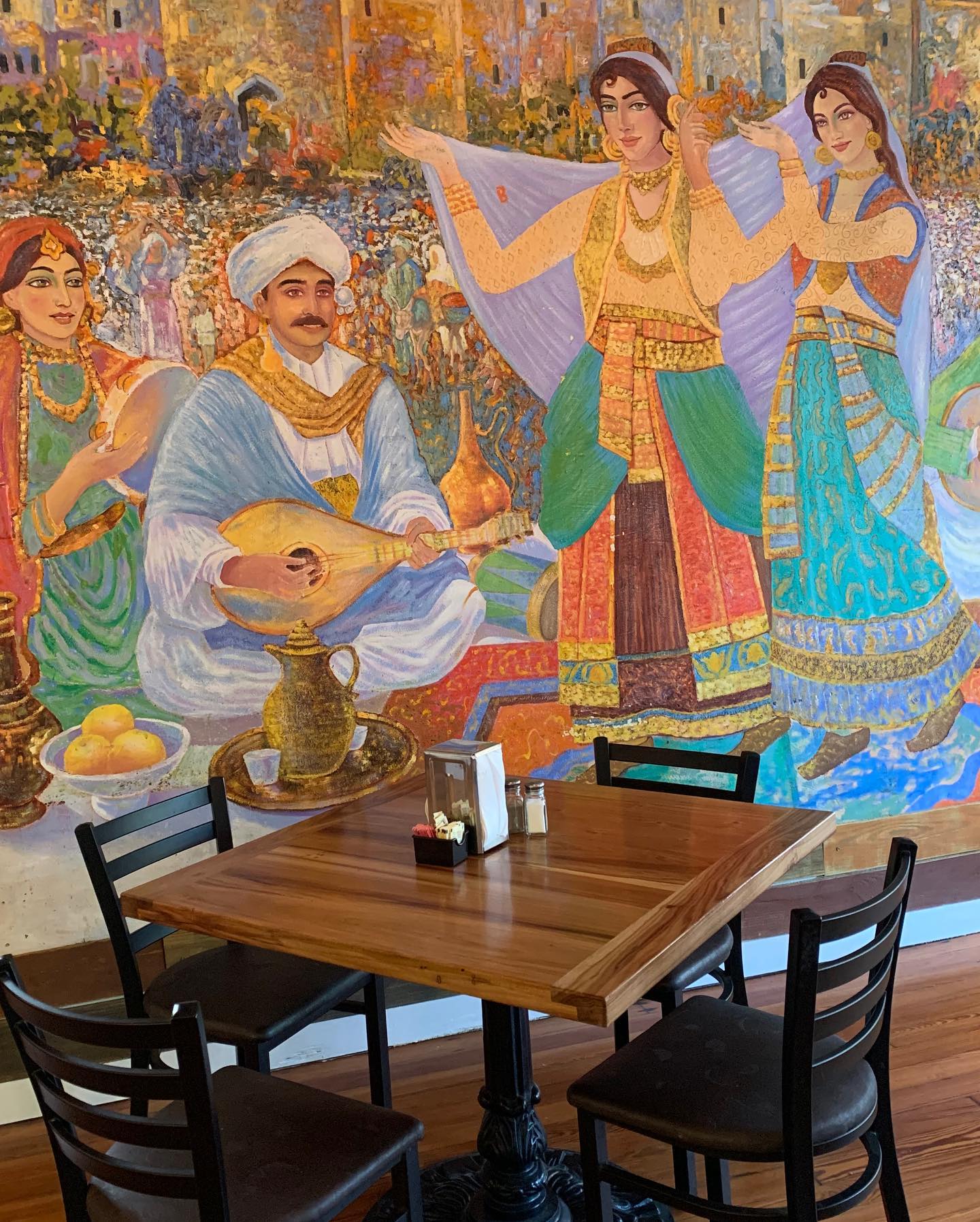 Hummus reigns supreme at the Green Olives Café on Maple Street Uptown